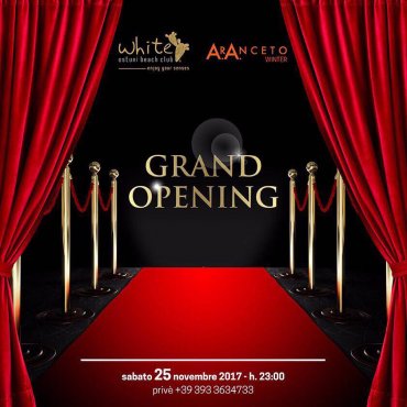 Grand Opening White A.r.Anceto