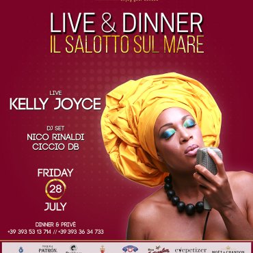 Live&Dinner Il Salotto sul Mare Live Kelly Joyce