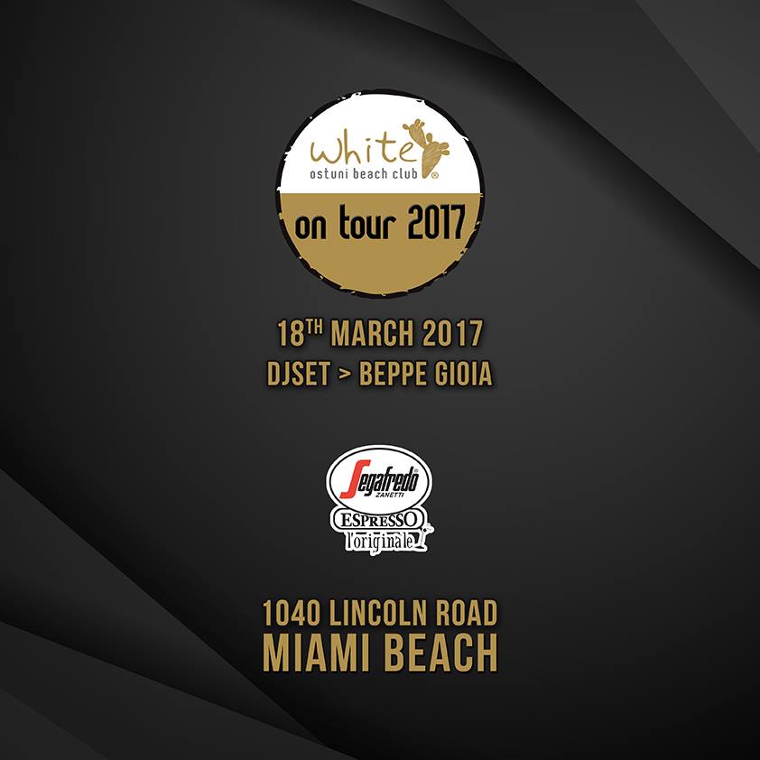 White On Tour 2017 - Miami Beach