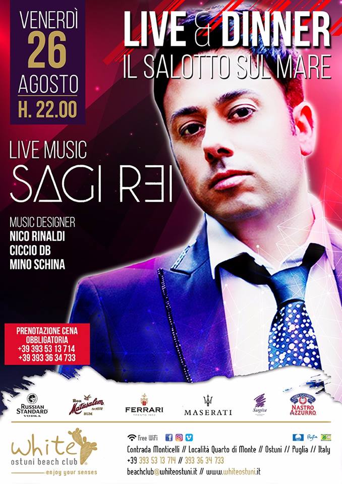 Live and Dinner con SAGI REI
