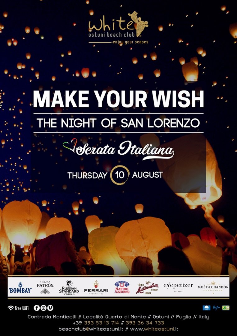 Make your wish - The night of San Lorenzo